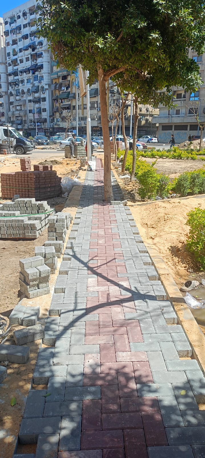 اعنال تطوير الحديقة