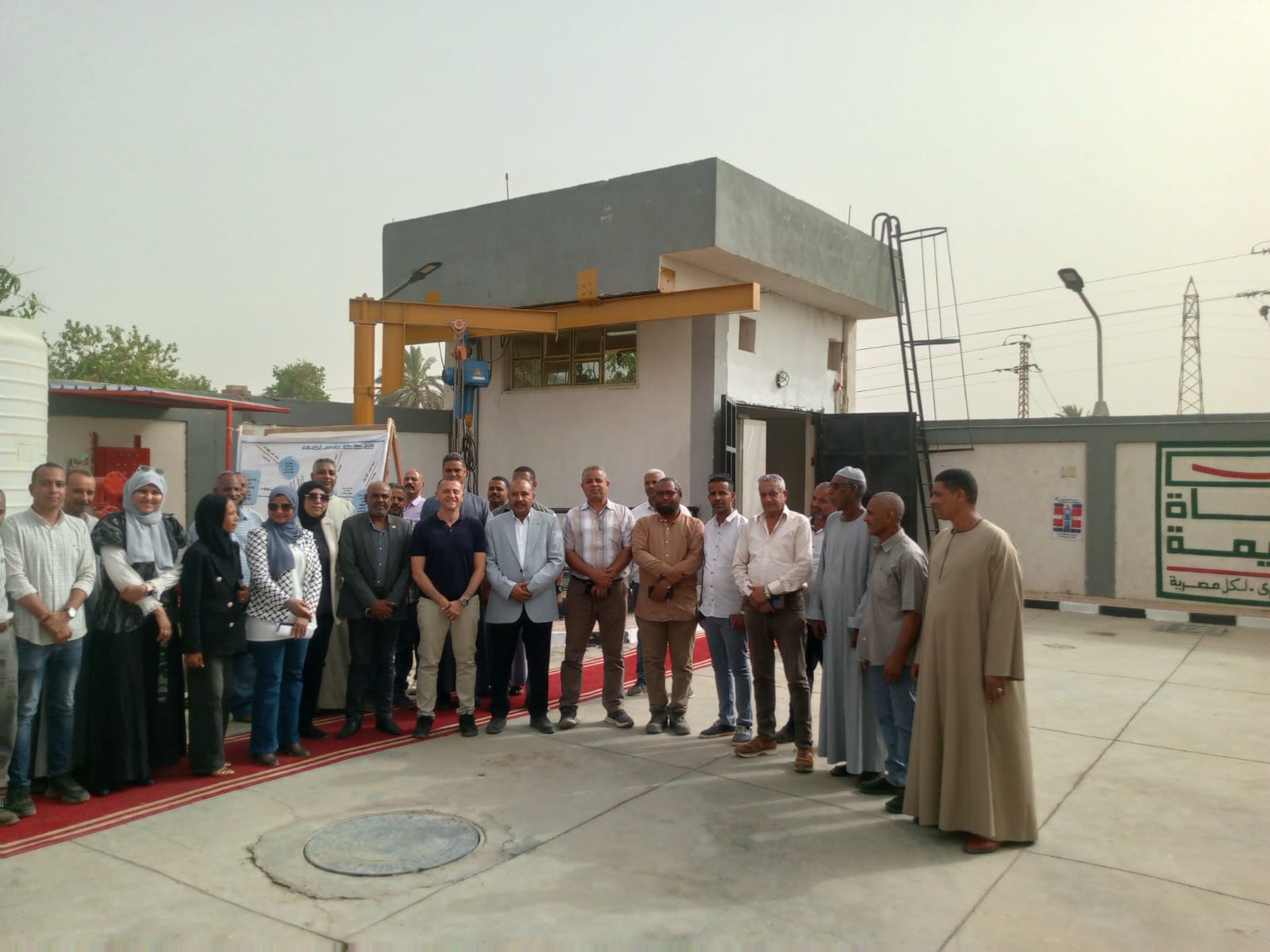 الأهالى بعد تشغيل المحطة
