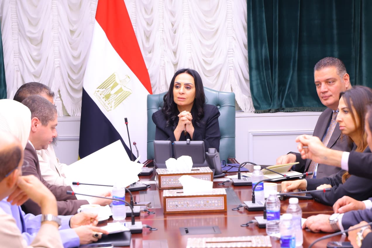 الدكتورة مايا مرسى خلال لقاءها النواب