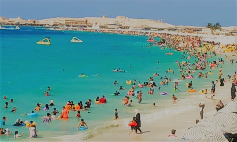 الشاطئ العام يمطروح