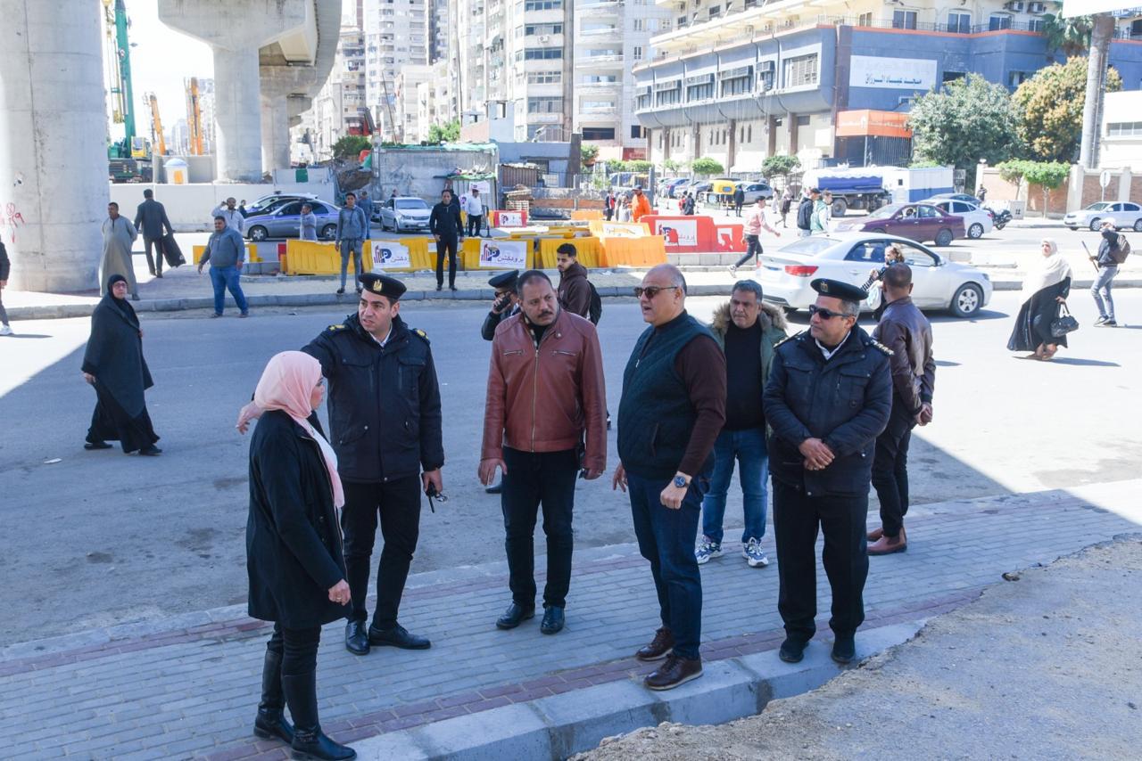 جولات المحافظ لدراسة المحاور الجديدة