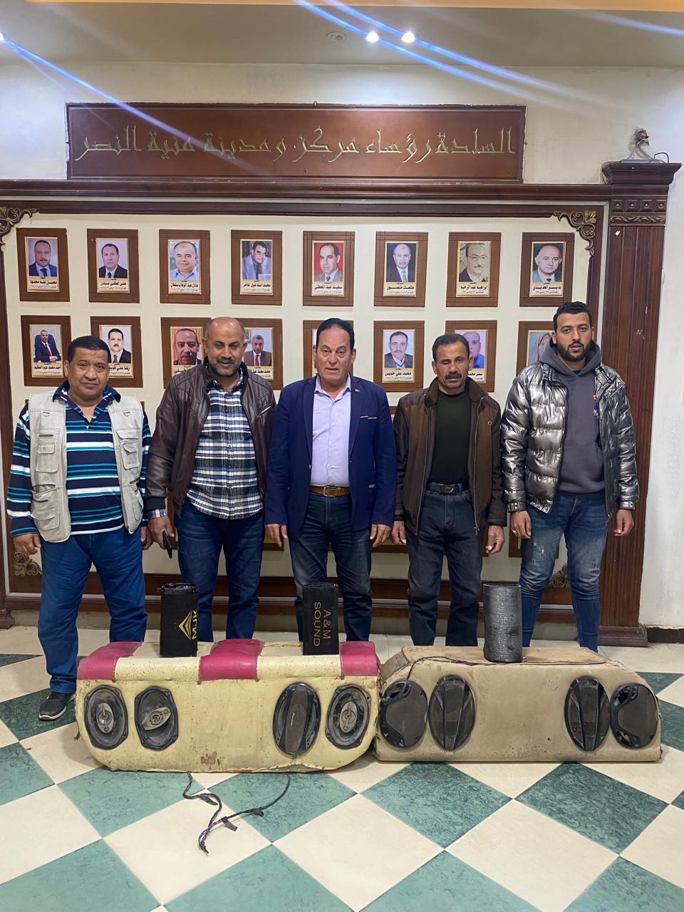 مسولي مجلس المدينة وضبطيات صوتيه