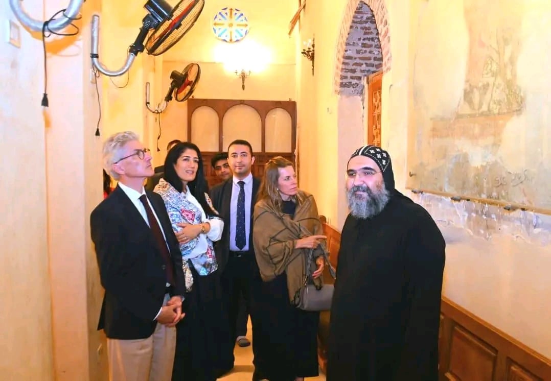 توافد الوفود الأجنبية على وادى النطرون