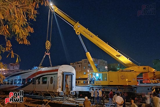رفع عربة القطار