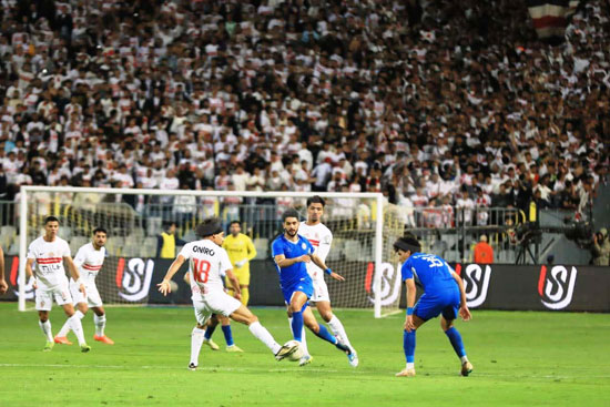 سموحة والزمالك الشوط الأول سموحة والزمالك الشوط الأول