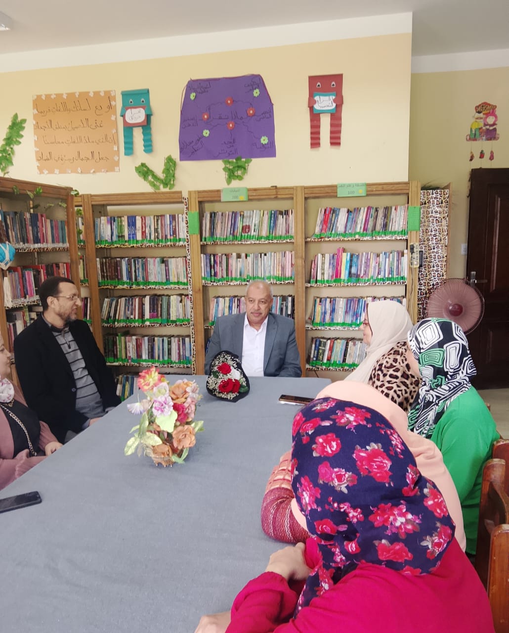 جانب من الزيارة