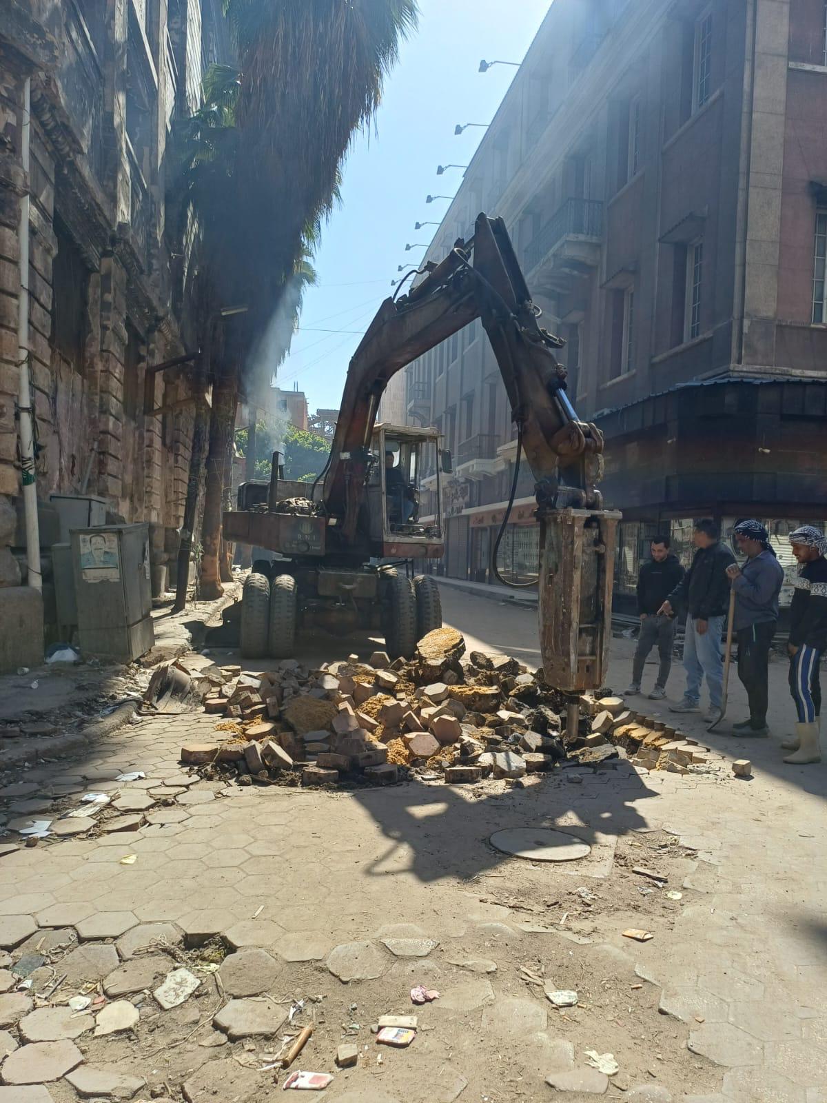 جزء من رفع البنية التحتية