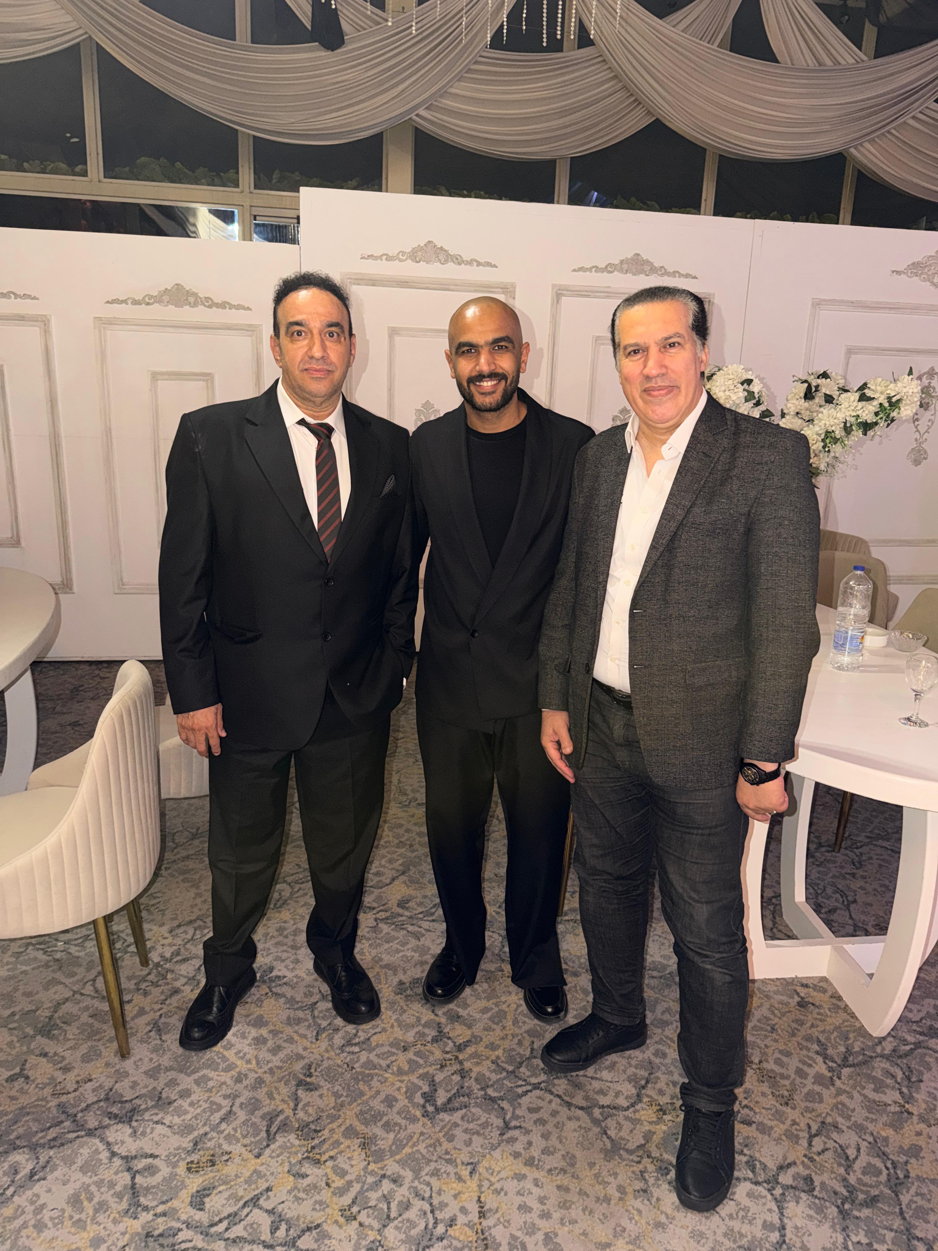 الأيوبى وعاطف مع توفيق السيد