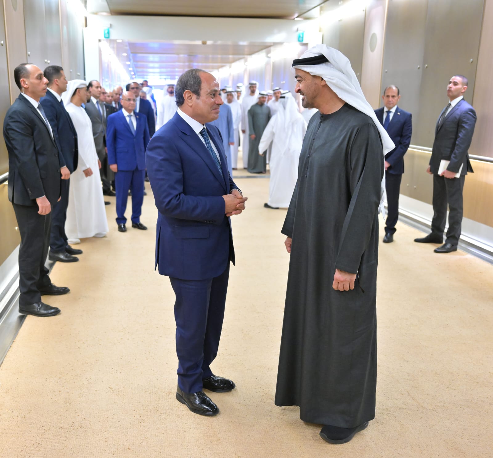 زيارة الرئيس السيسي للإمارات
