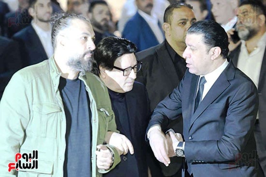 الفنان مصطفى كامل ومحمد الحلو