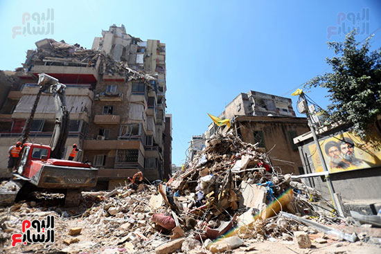 دمار كبير نتيجة شدت الغارات على جنوب لبنان دمار كبير نتيجة شدت الغارات على جنوب لبنان