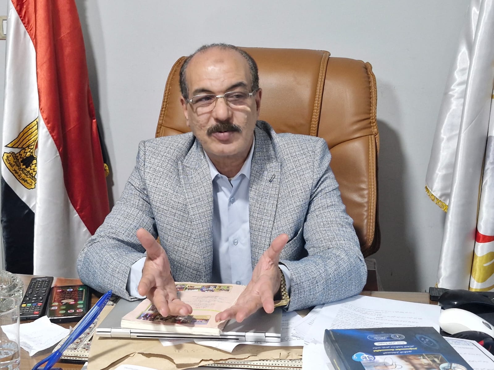 حوار نقيب العلوم الصحية (7)