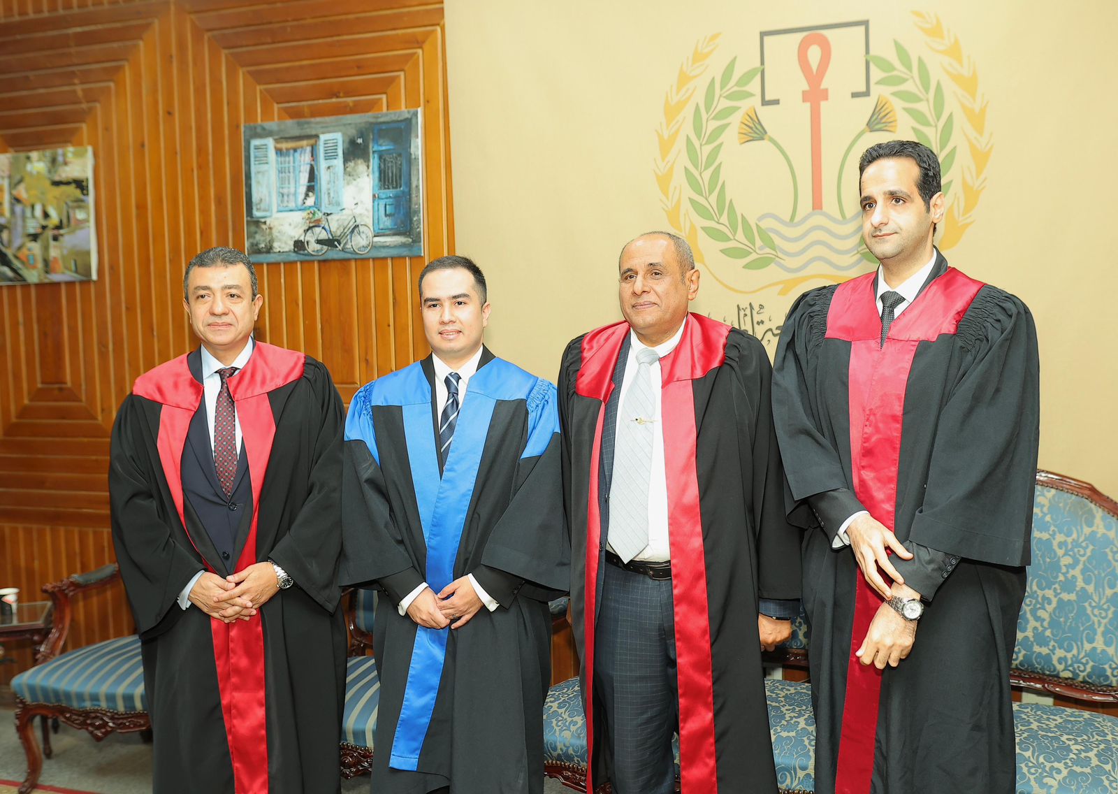 جانب من مناقشة الرسالة