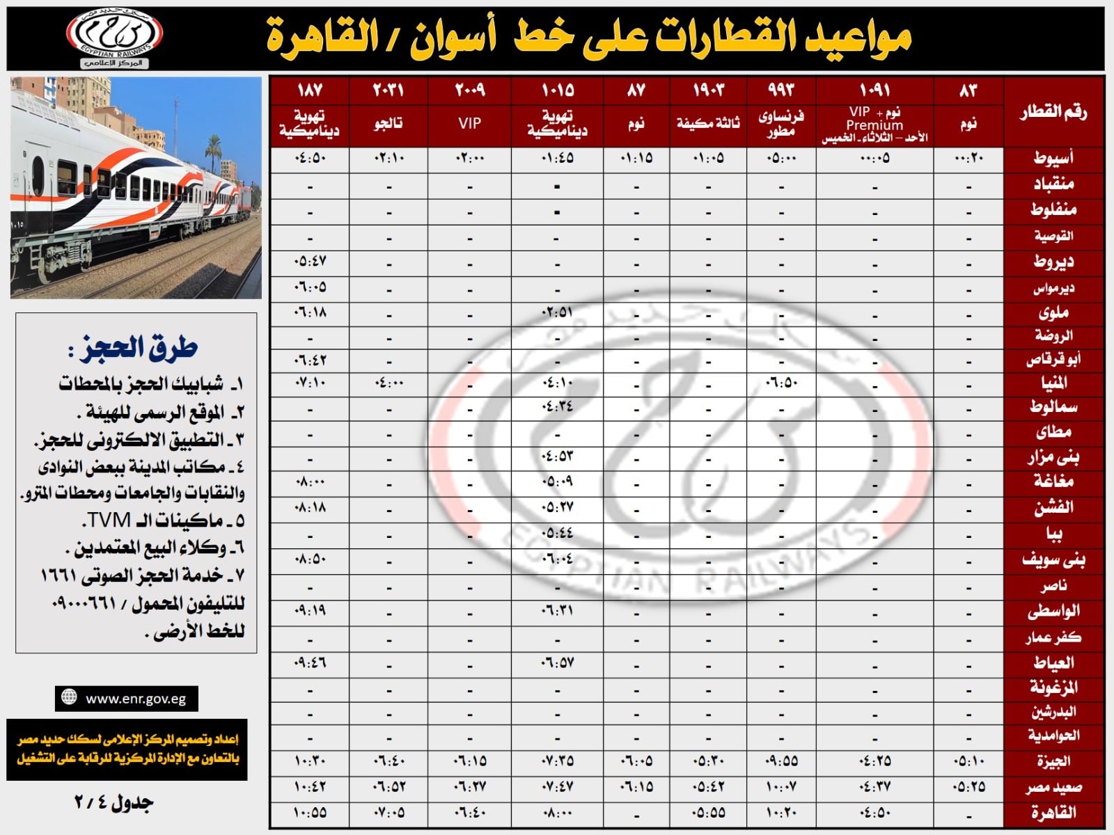 قطارات نوم