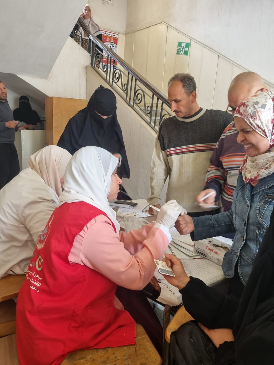 تقديم الخدمات الطبية بمديرية التربية والتعليم