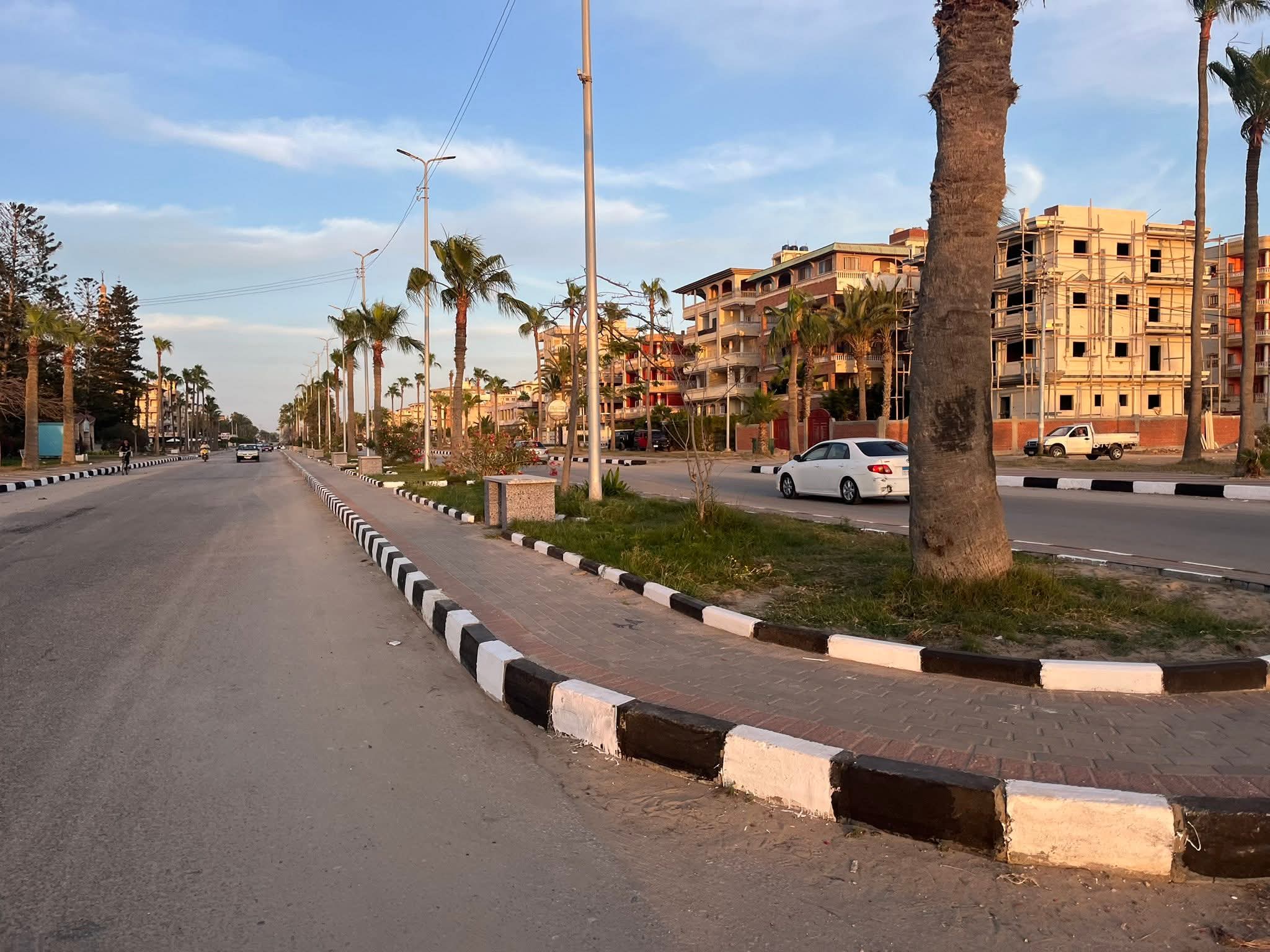 تجميل شوارع مصيف جمصة تجميل شوارع مصيف جمصة