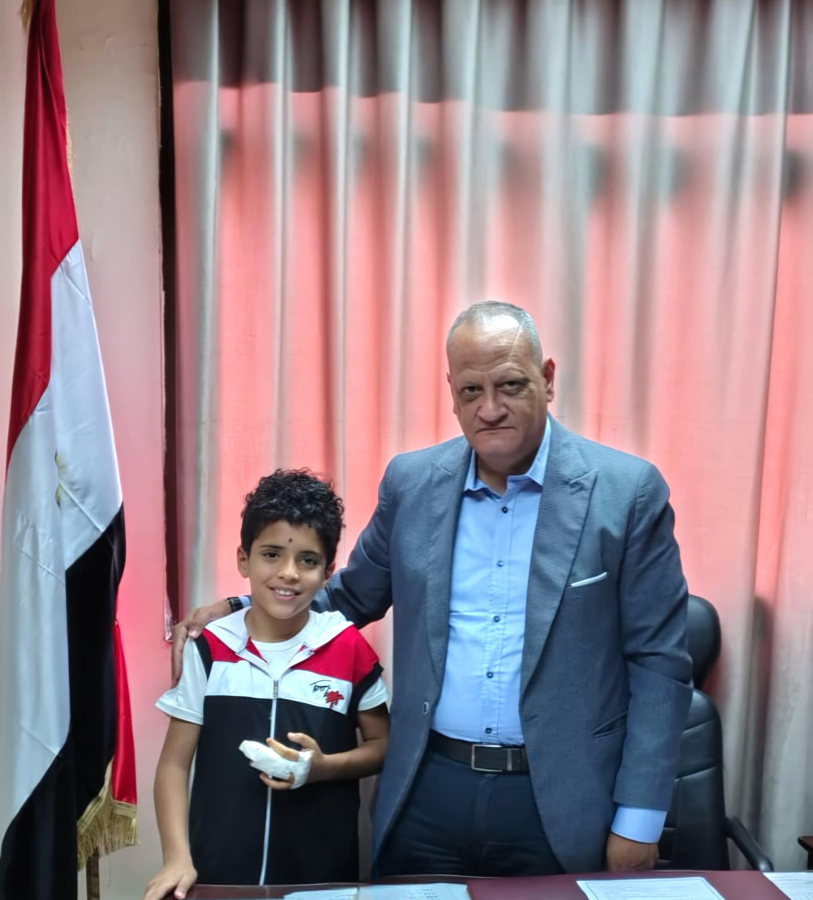 وكيل الوزارة والطالب يوسف