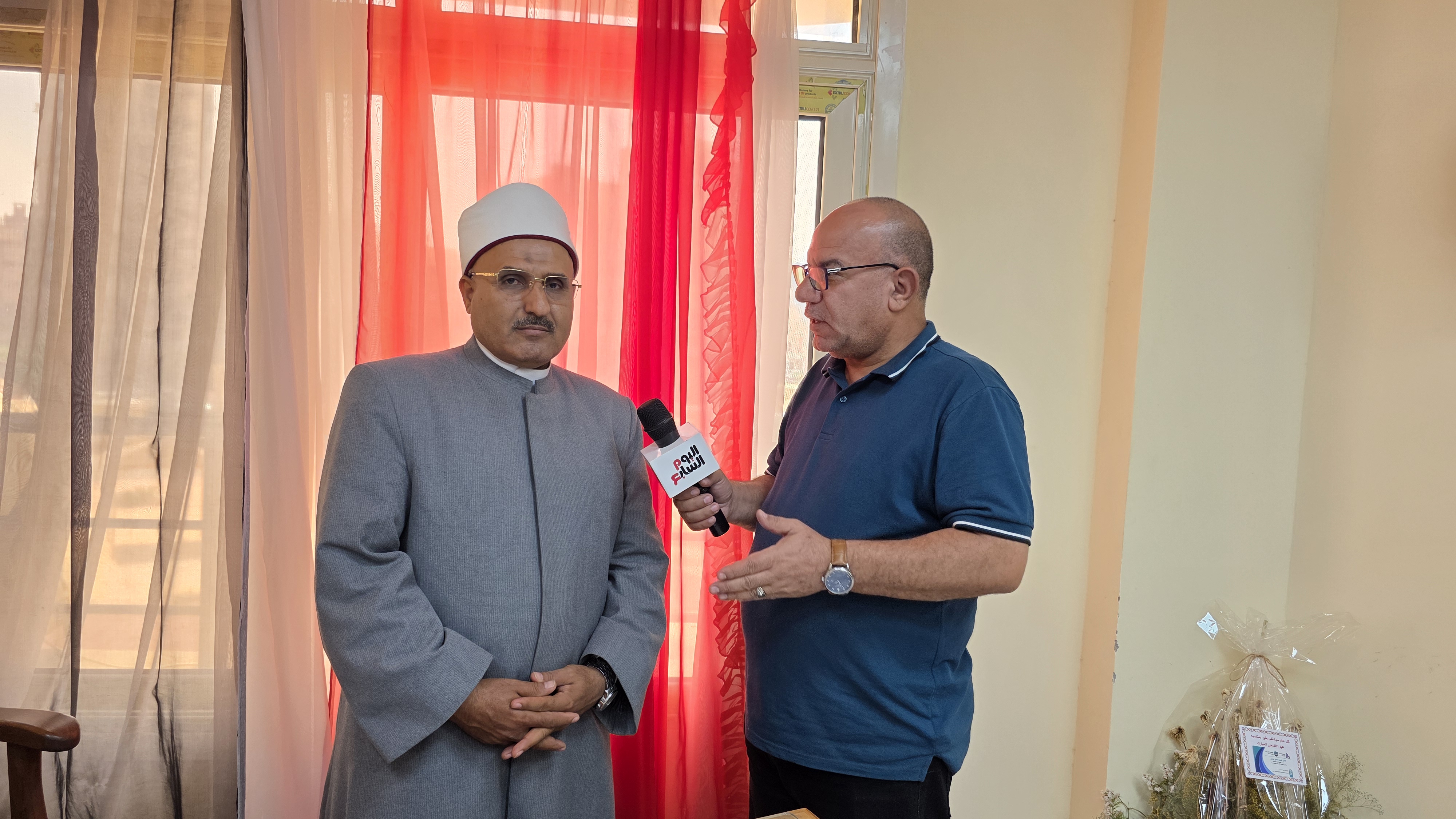 رئيس منطقة الإسماعيلية الأزهرية والزميل صبرى غانم