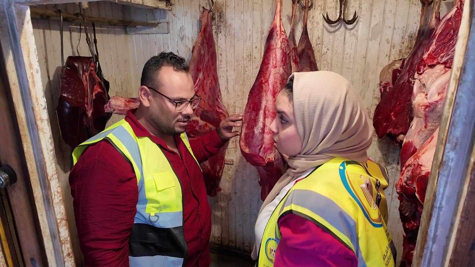 ضبط لحوم غير صالحة