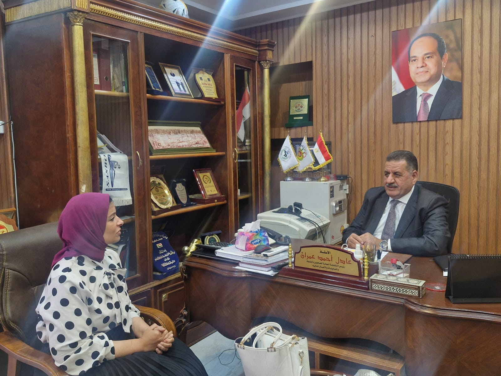 حوار نقيب البنوك (5)