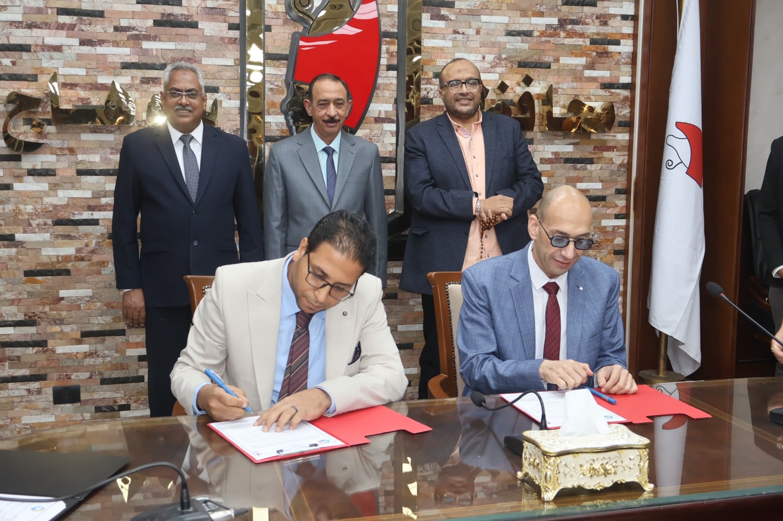 برتوكول ثالث بحضور المحافظ