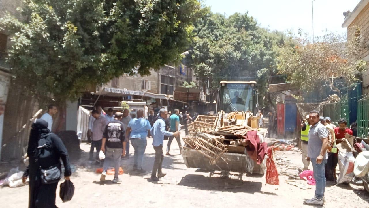 سوق جمال عبد الناصر بالمنيرة الغربية