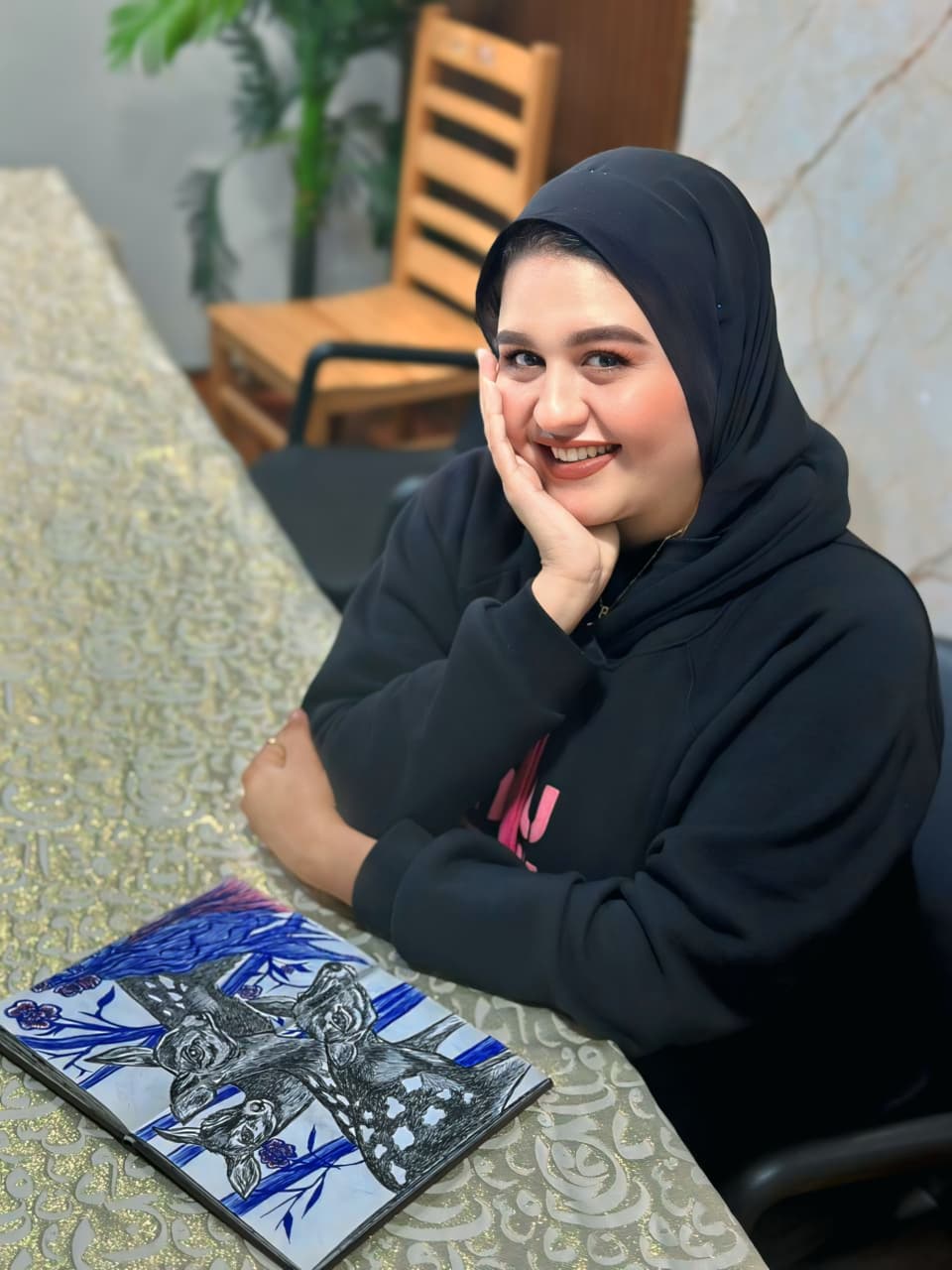 بسنت الخطيب من أبدع الفنانات بكفر الشيخ