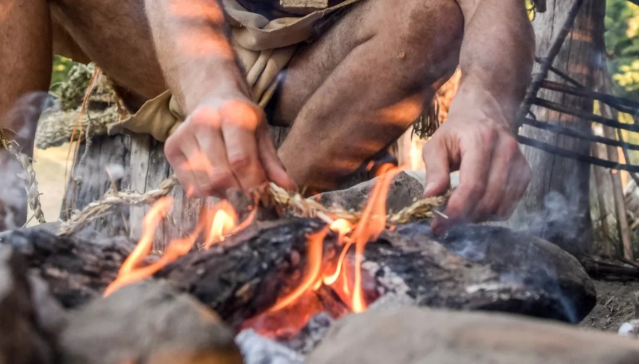 اكتشاف النار 
