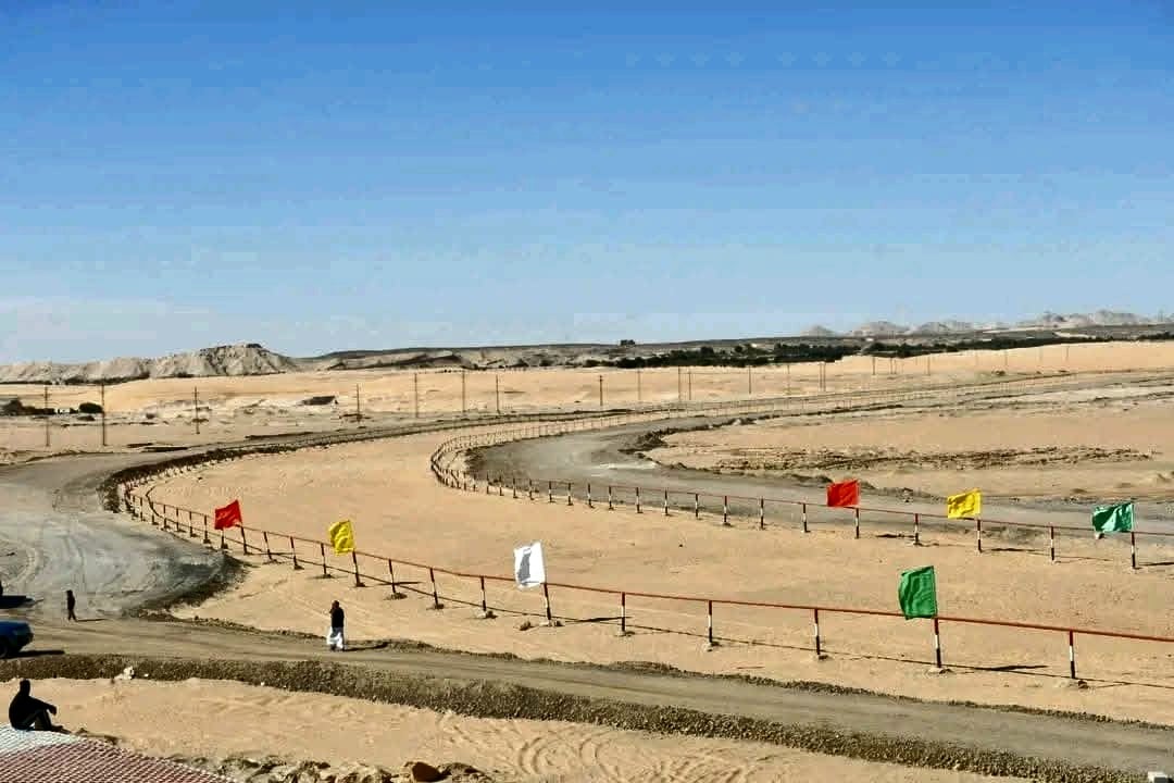 مضمار الهجن بالوادى الجديد مضمار الهجن بالوادى الجديد