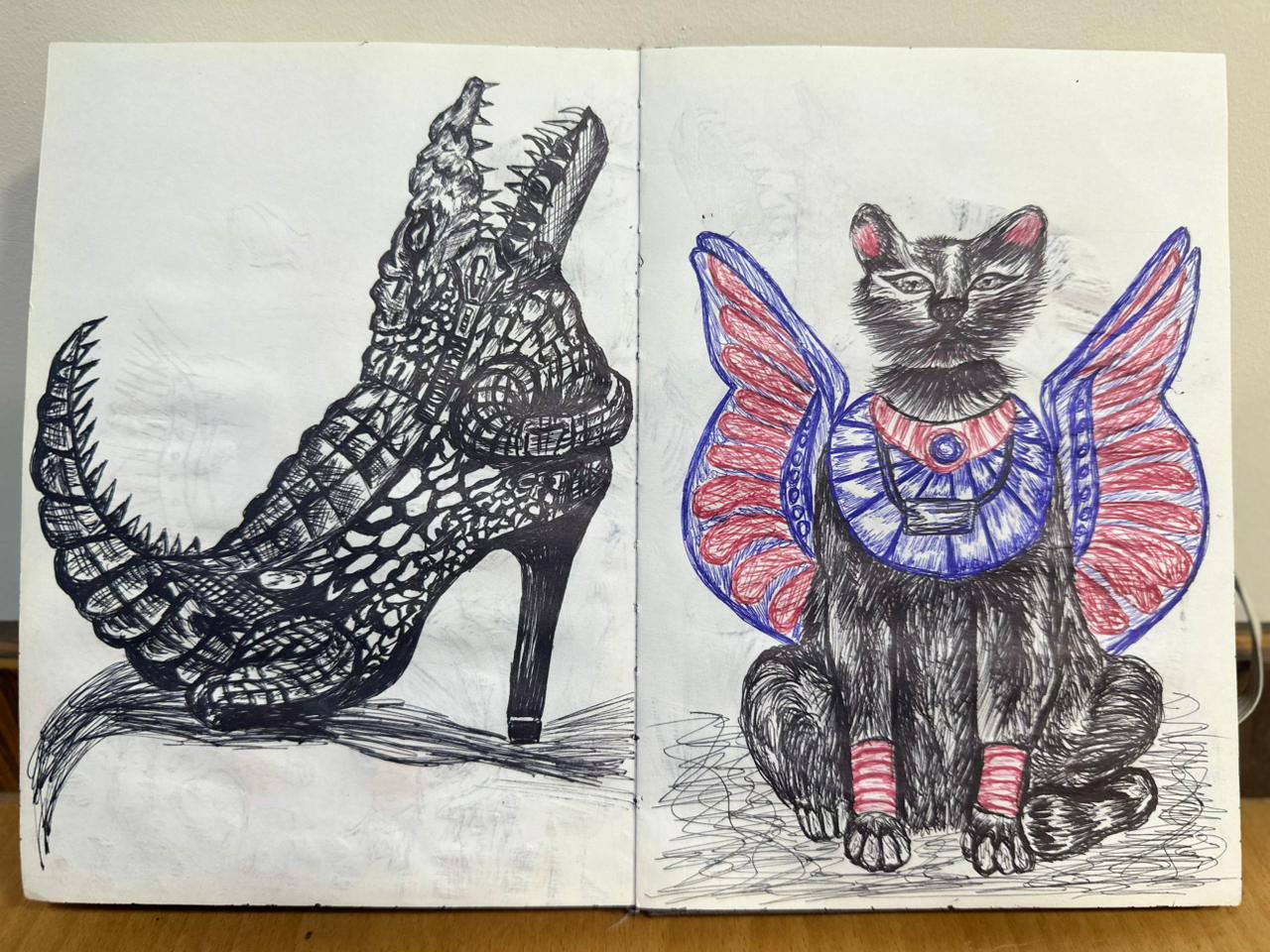 تنوع رسمات بسنت الخطيب