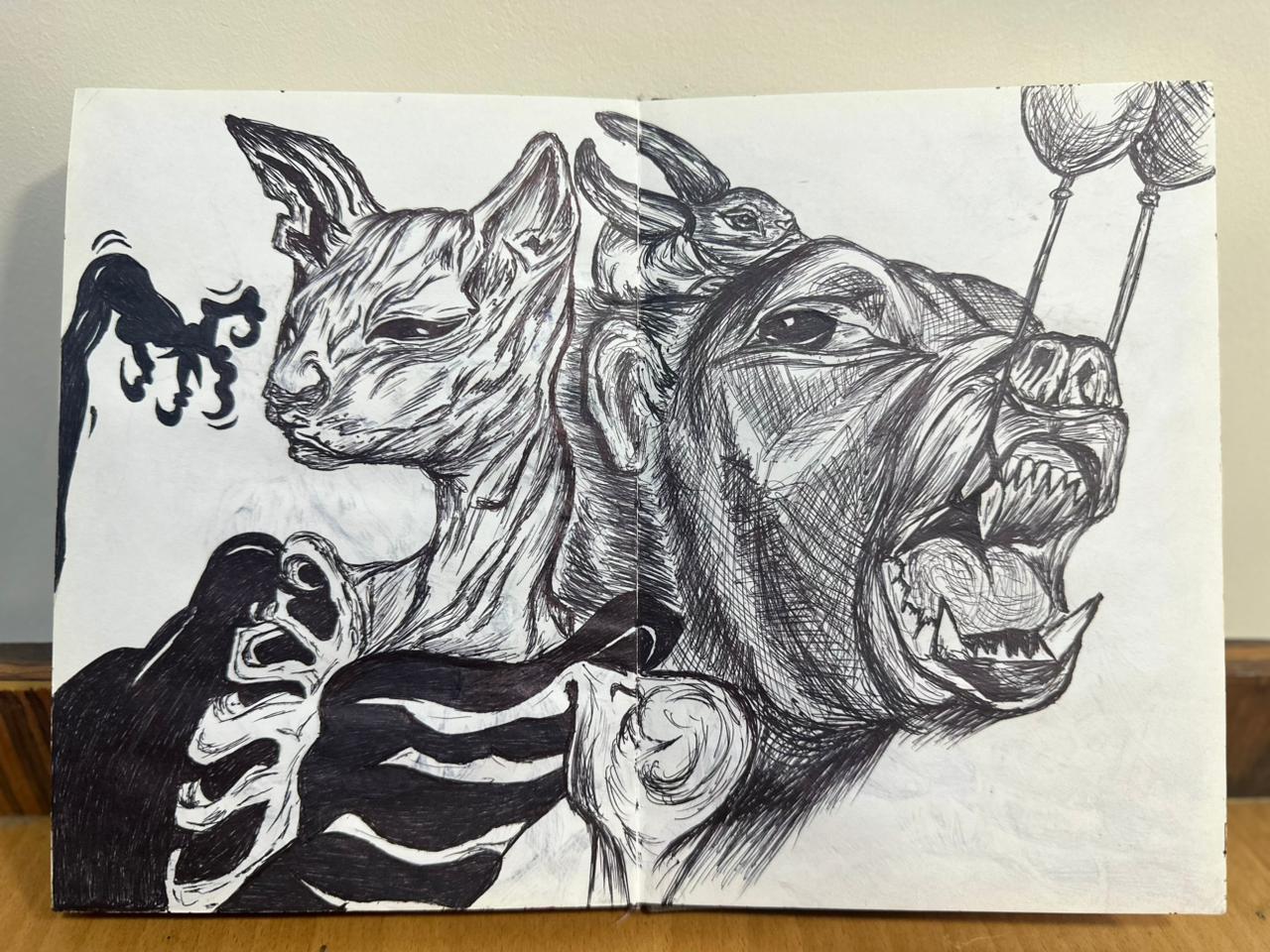 رسمه متميزة لحيوانات