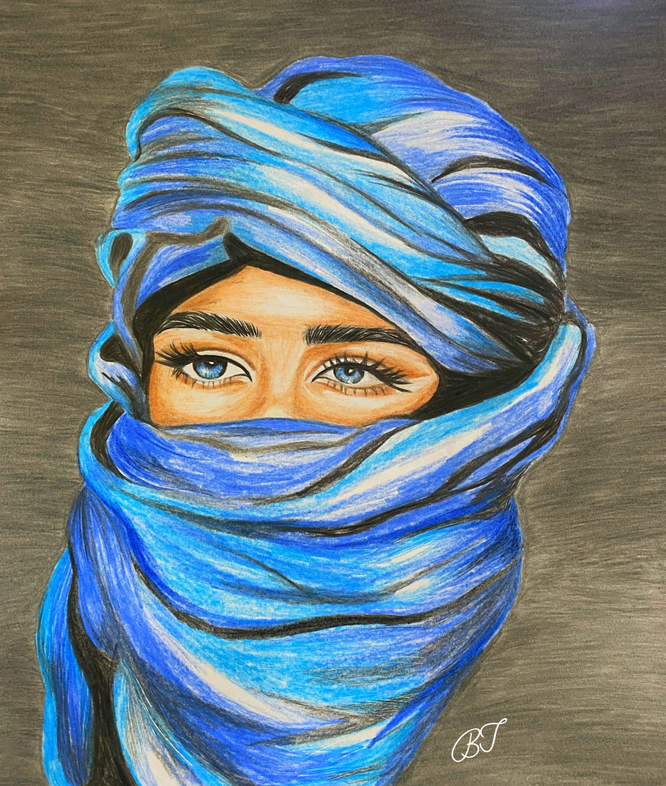 رسمه متميزة لفتاة