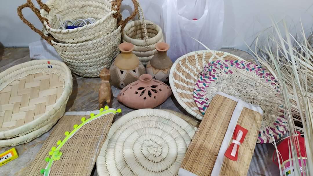 منتجات الخوص بالداخلة