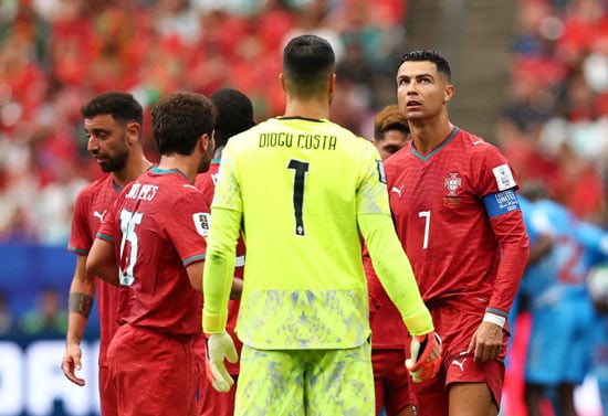 لاعبى منتخب البرتغال