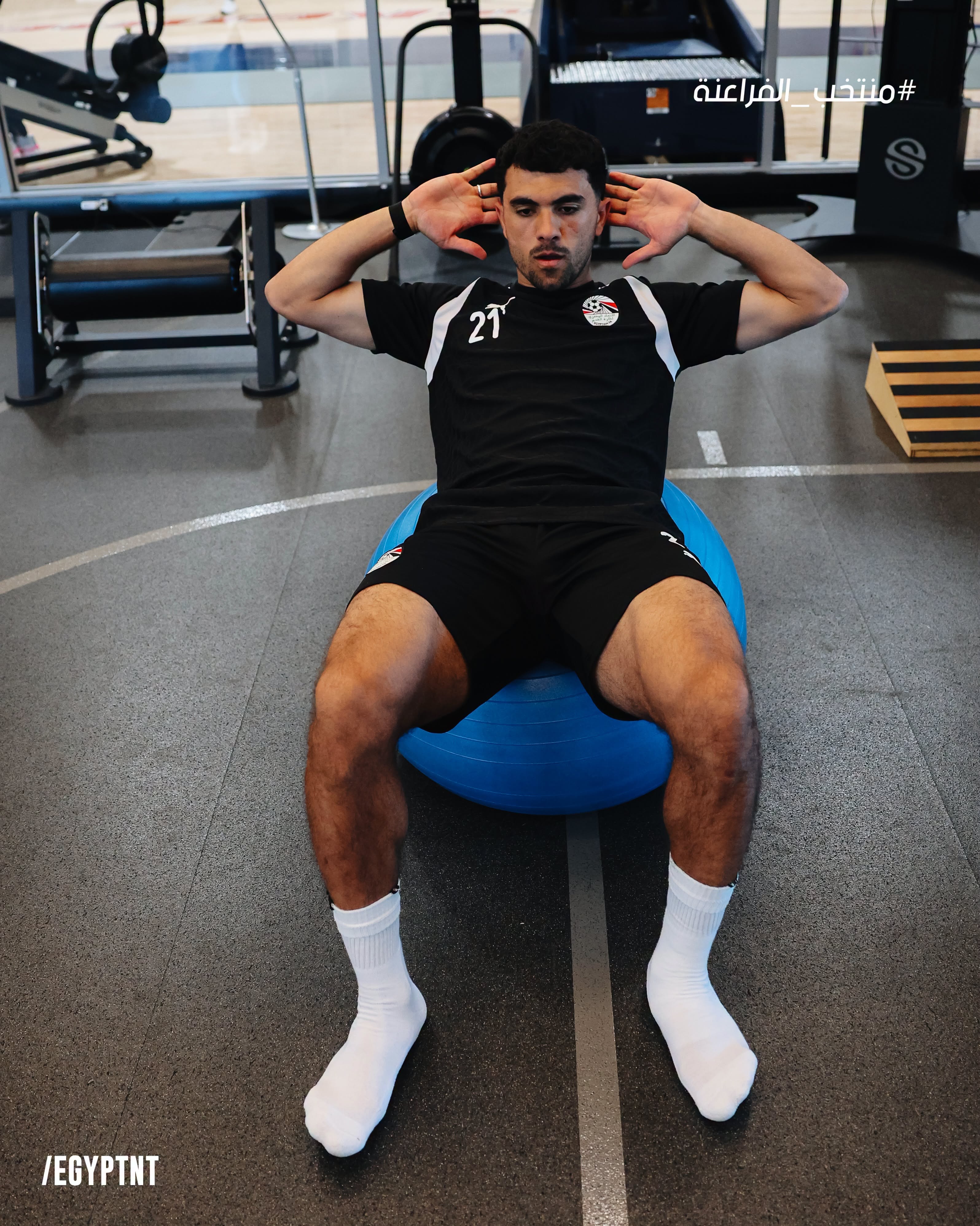محمود صابر لاعب منتخب مصر
