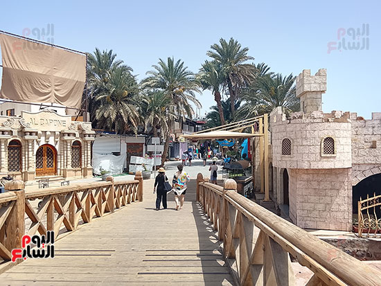 إقبال سياحي متزايد على دهب (3)
