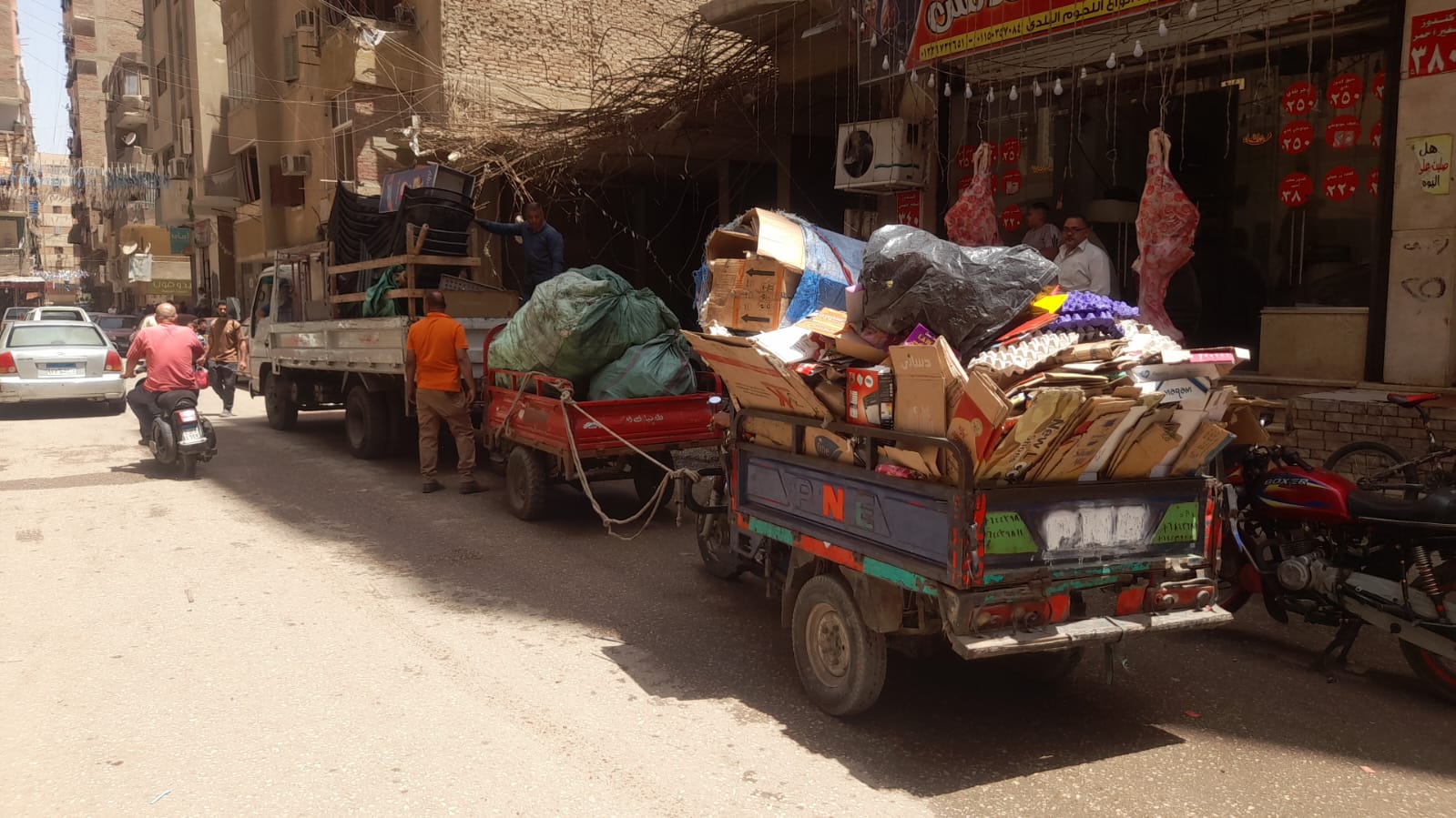 محافظة الجيزة تواجه ظاهرة  الفريزة بالهرم وفيصل (1)