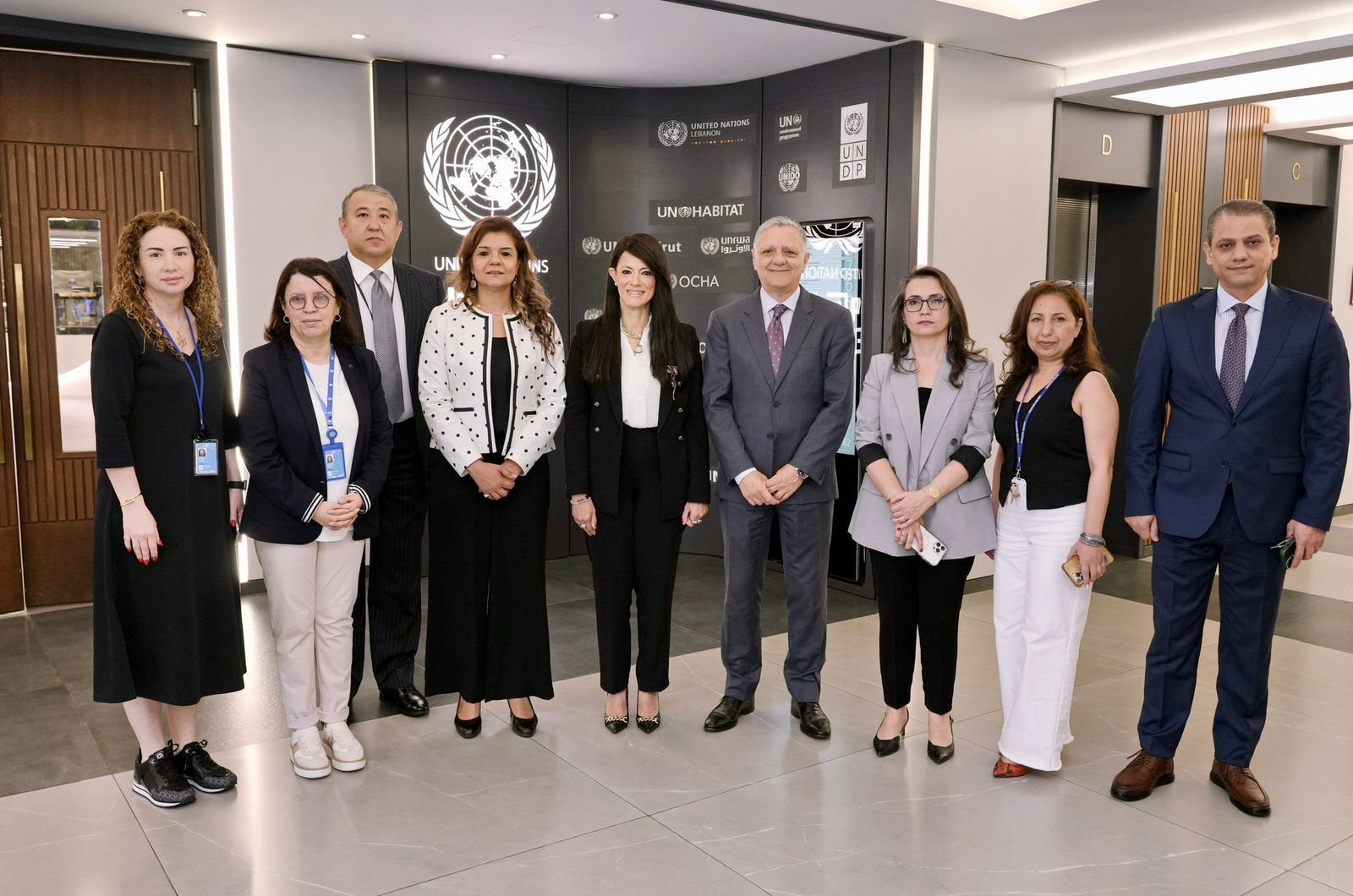 استقبال الدكتورة رانيا المشاط