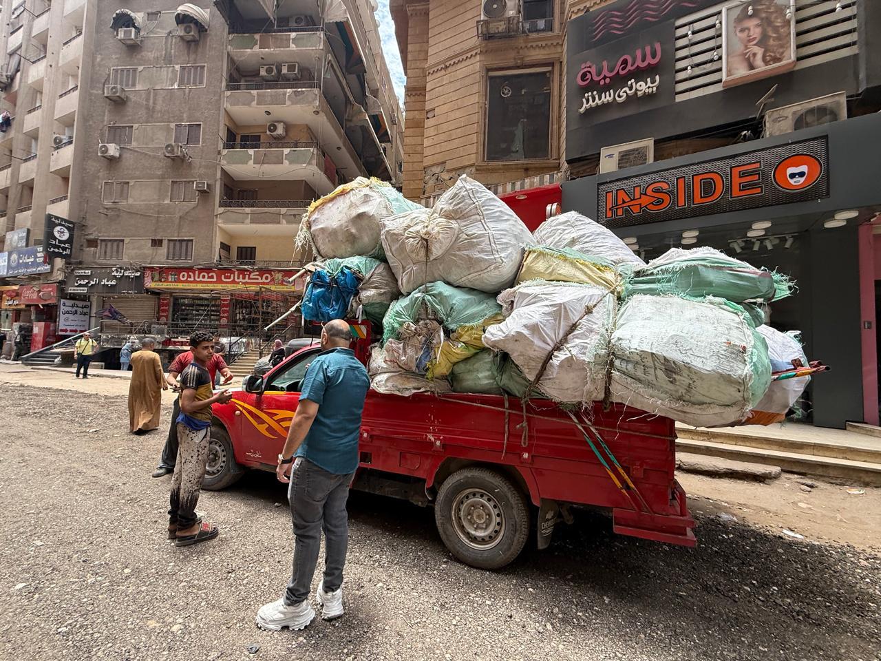 محافظة الجيزة تواجه ظاهرة  الفريزة بالهرم وفيصل (1)