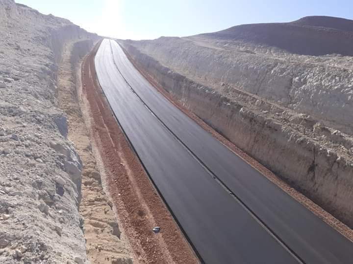 طريق تنيدة منفلوط