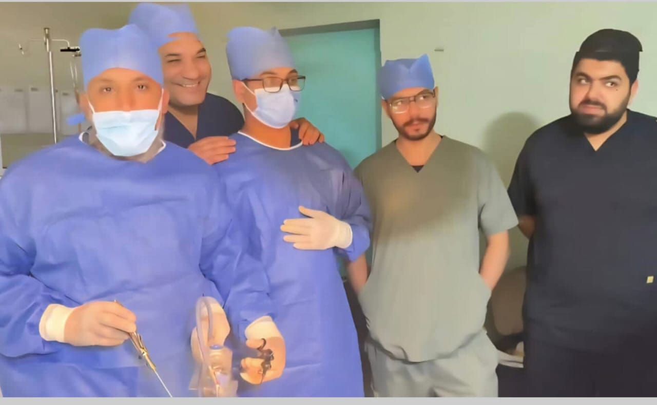 بعد إجراء الجراحة بعد إجراء الجراحة