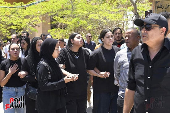 جنازة الفنانة الراحلة سهام جلال