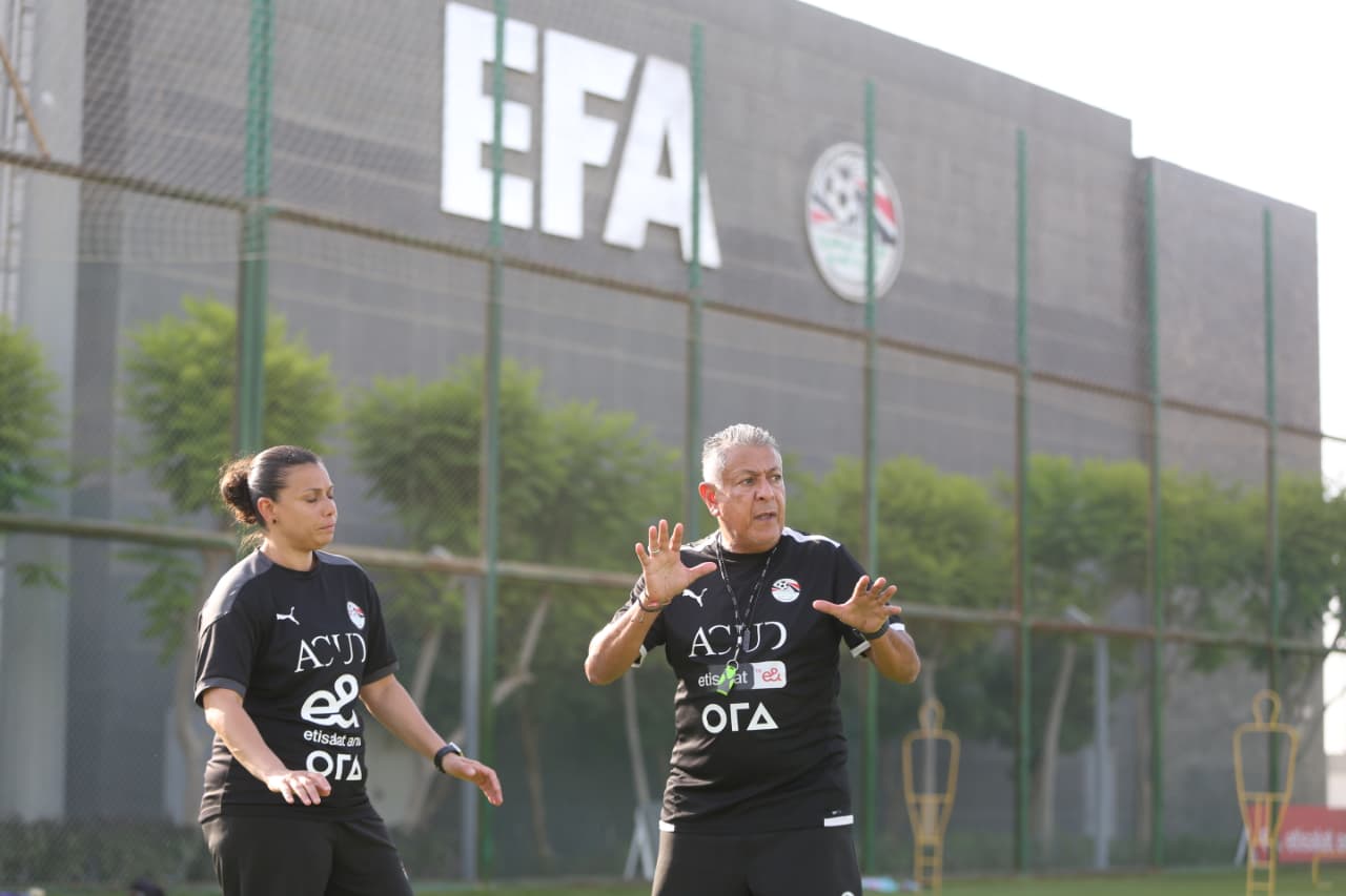 تدريب منتخب مصر للكرة النسائية (3)