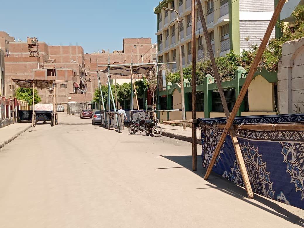 استمرار أعمال تجهيز اللجا استمرار أعمال تجهيز اللجا