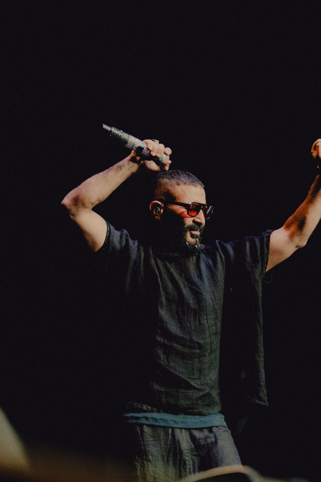 تفاعل أحمد سعد مع الجمهور