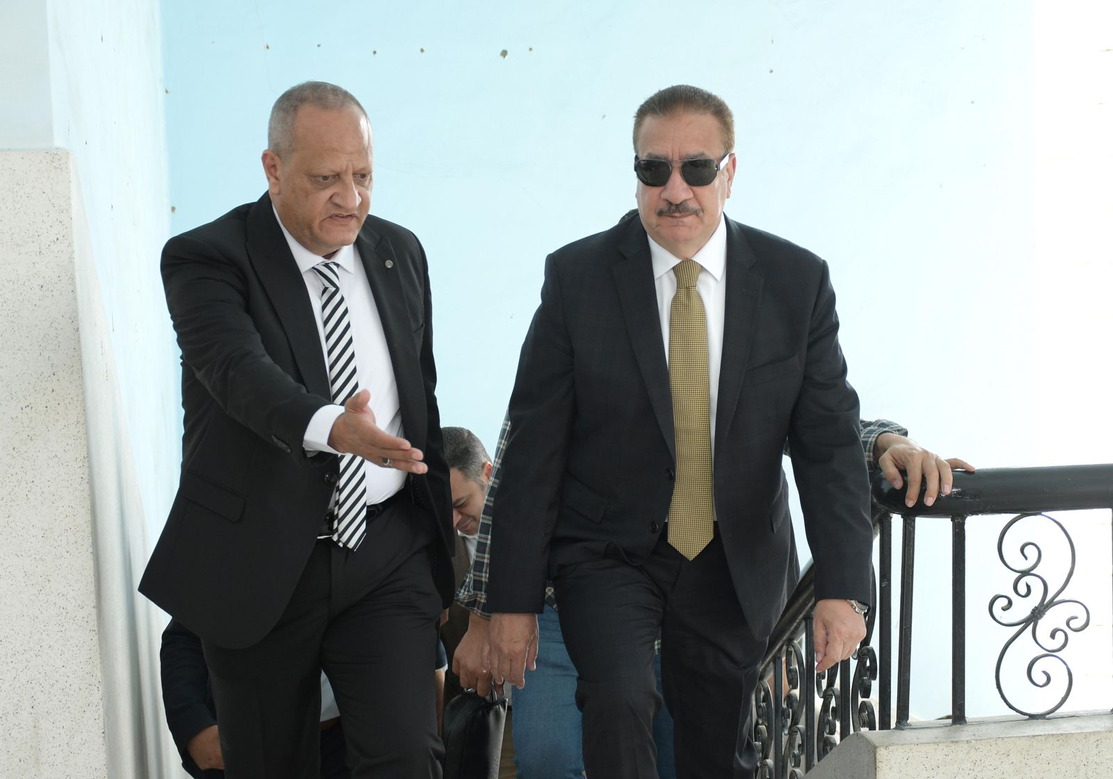 المخافظ ووكيل وزارة التربية والتعليم المخافظ ووكيل وزارة التربية والتعليم