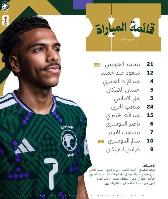 تشكيل السعودية