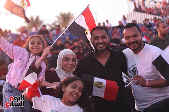 فرحة المصريين بالفوز