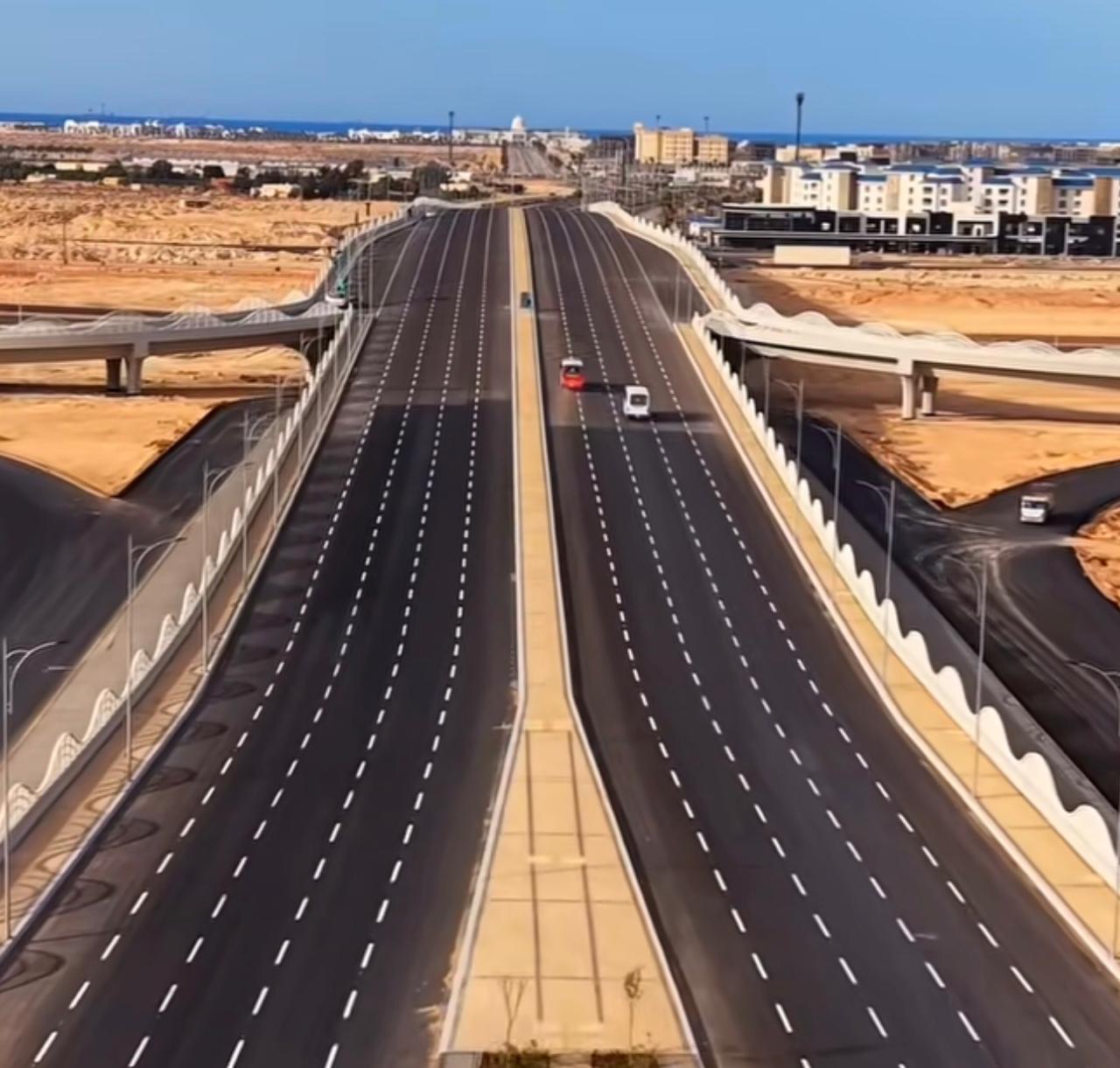 شبكة الطرق الحديثة