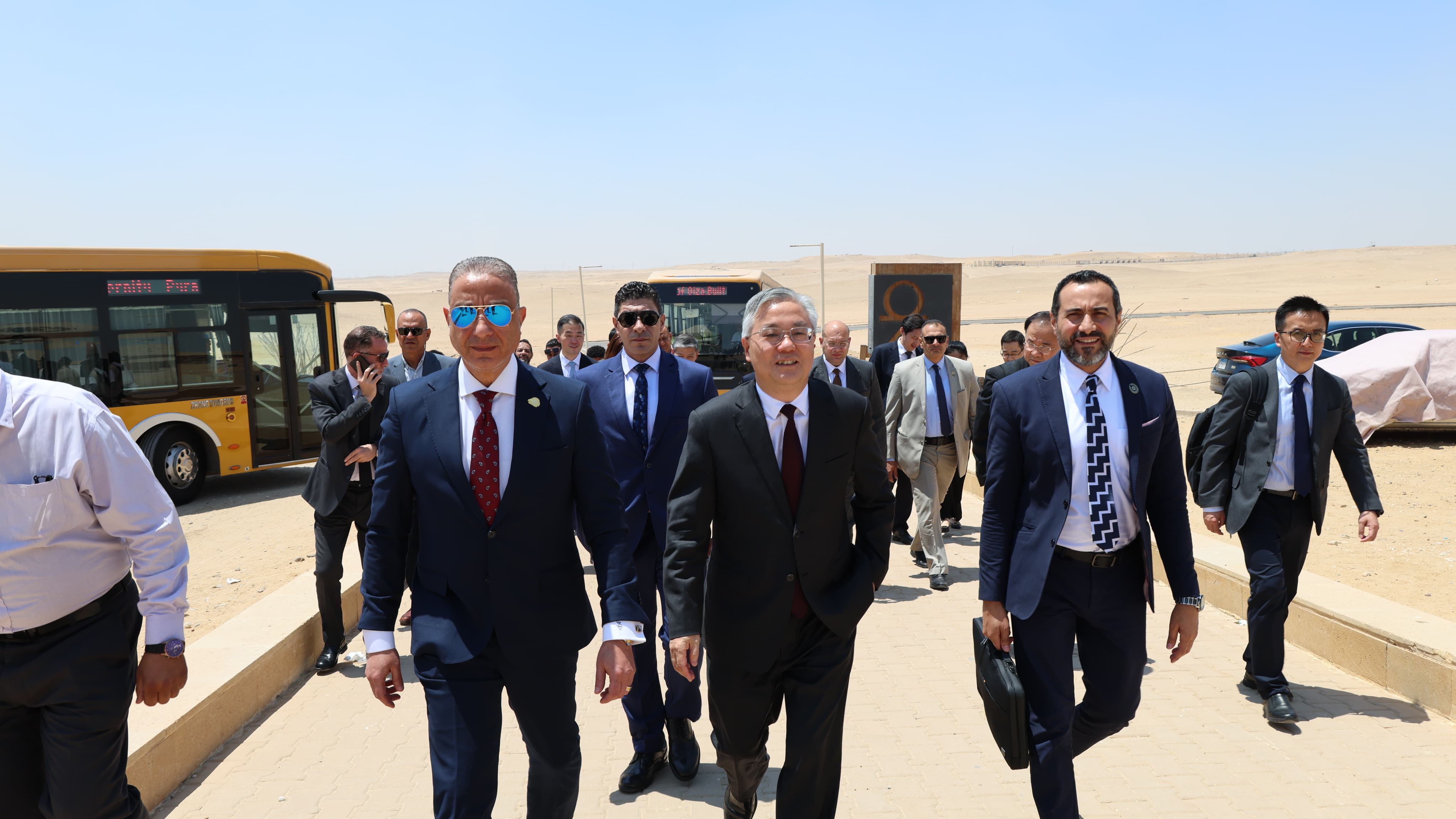 جولة محافظ الجيزة